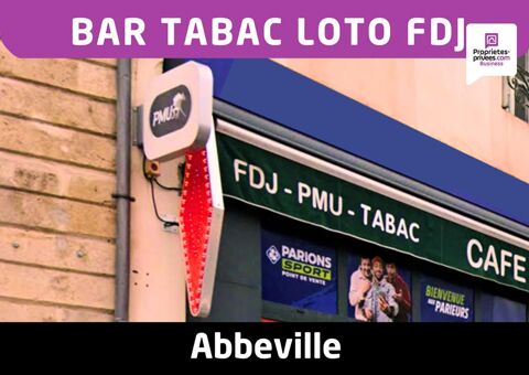   ABBEVILLE -  Bar Tabac Loto FDJ  avec logement 