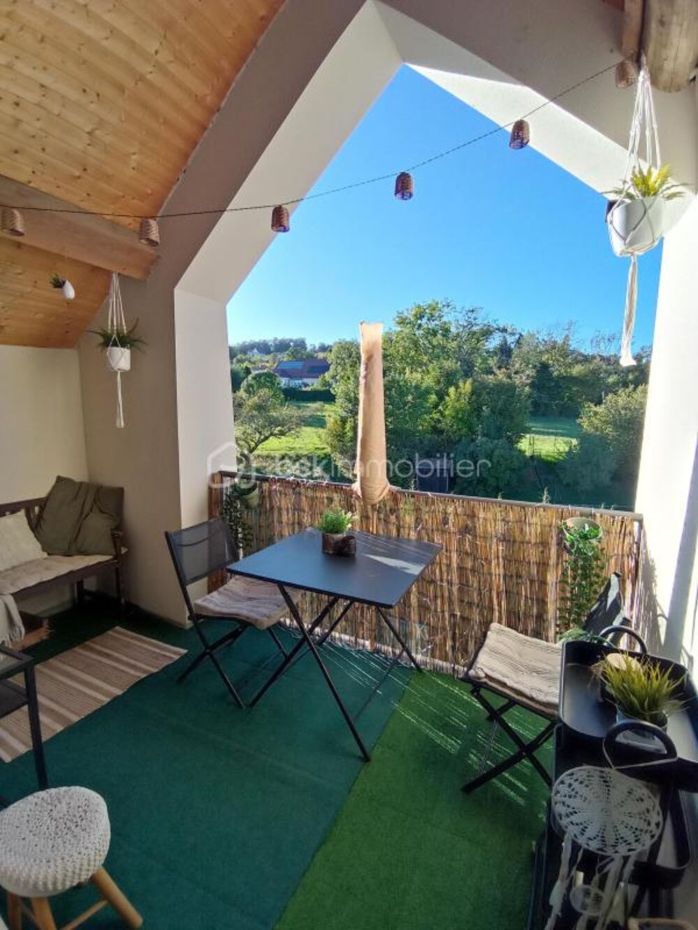 Vente Appartement SUPERBE  APPART. T3 DE CHARME DANS MAISON EN DERN.  ETAGE AVEC TERRASSE COUVERTE, VUE VERDOY Pelousey
