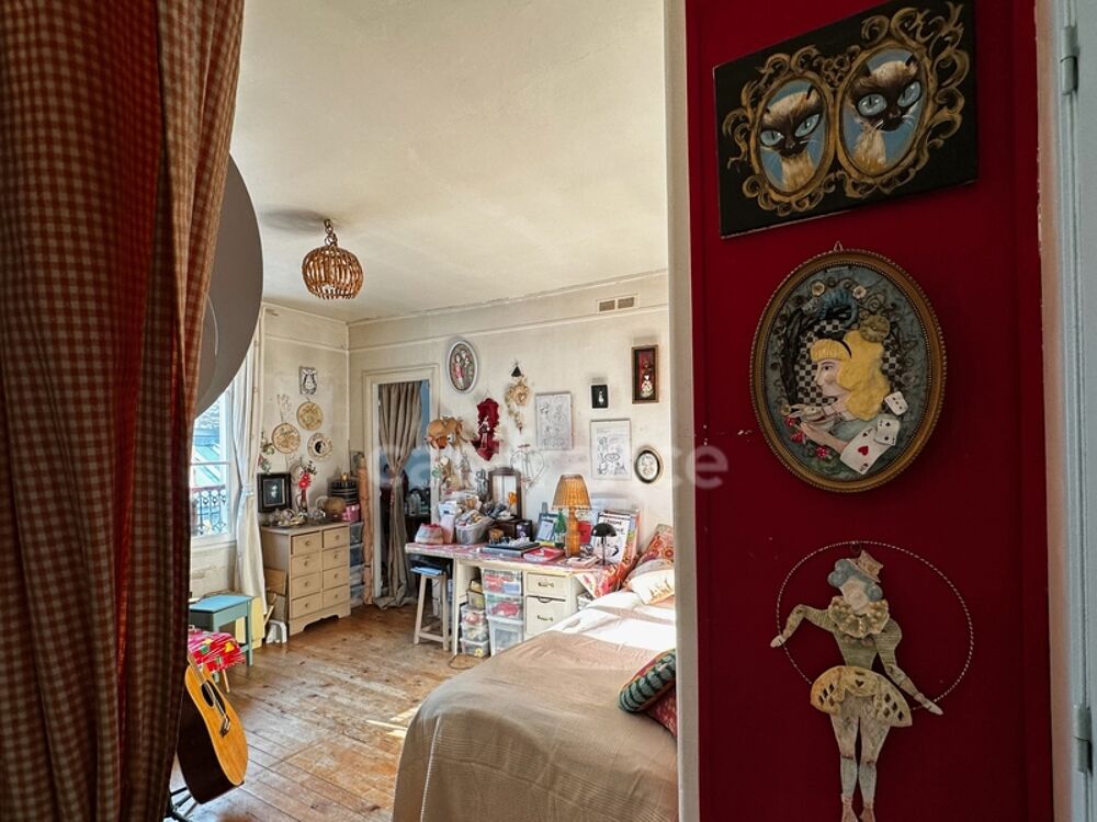 Vente Appartement Dpt Paris (75), PARIS 11me Arrt - Impasse prive quartier Popincourt - Appartement ancien  rnover - 2 pices - 36 m2 Paris 11