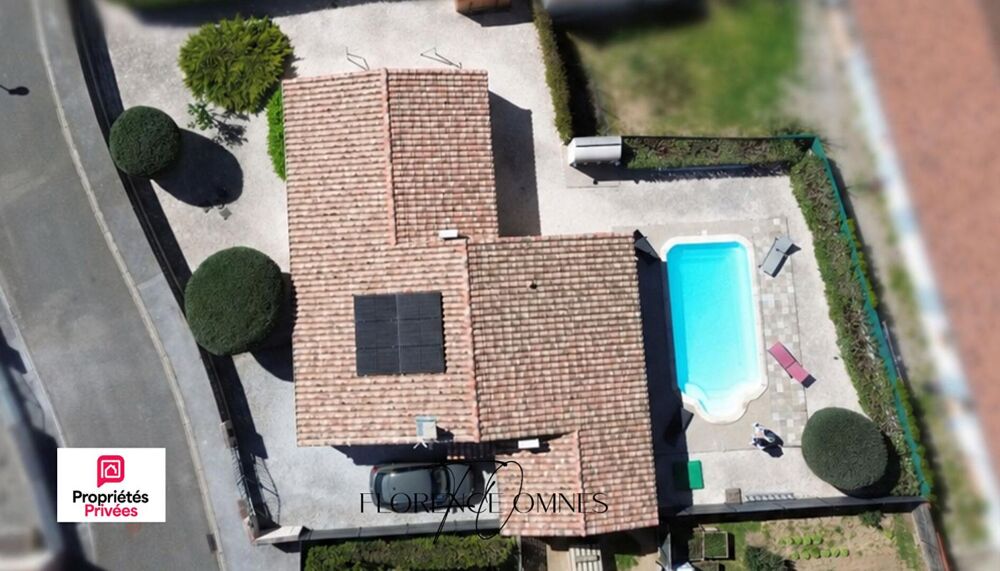 TREBES - VILLA 114M2 - PLAIN-PIED AVEC PISCINE - 3 chambres - 2 SDB