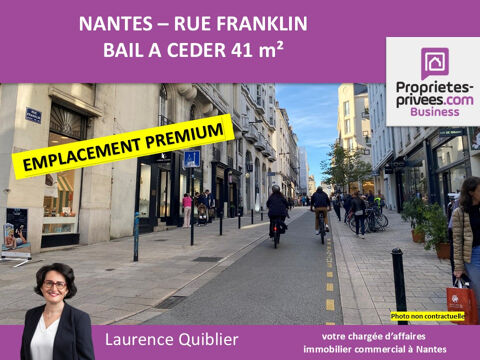 44000 NANTES - BAIL A CEDER  41 M&sup2; QUARTIER GRASLIN 91840 44000 Nantes
