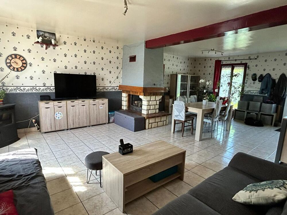 Vente Maison PAVILLON INDIVIDUEL ELEVE SUR SOUS-SOL TOTAL AVEC ACCES VOITURES Le mesnil theribus