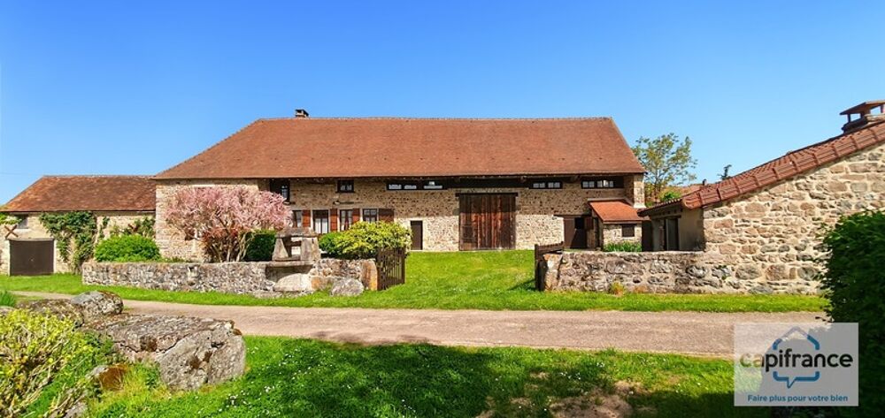Vente Maison ? Lieu rare : maison de caractère en pierre proche du Lac du Rousset 71 – potentiel gîte Le rousset marizy