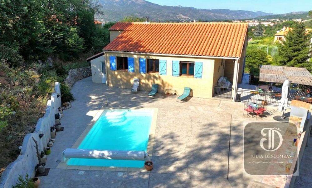 Villa plain pied avec piscine