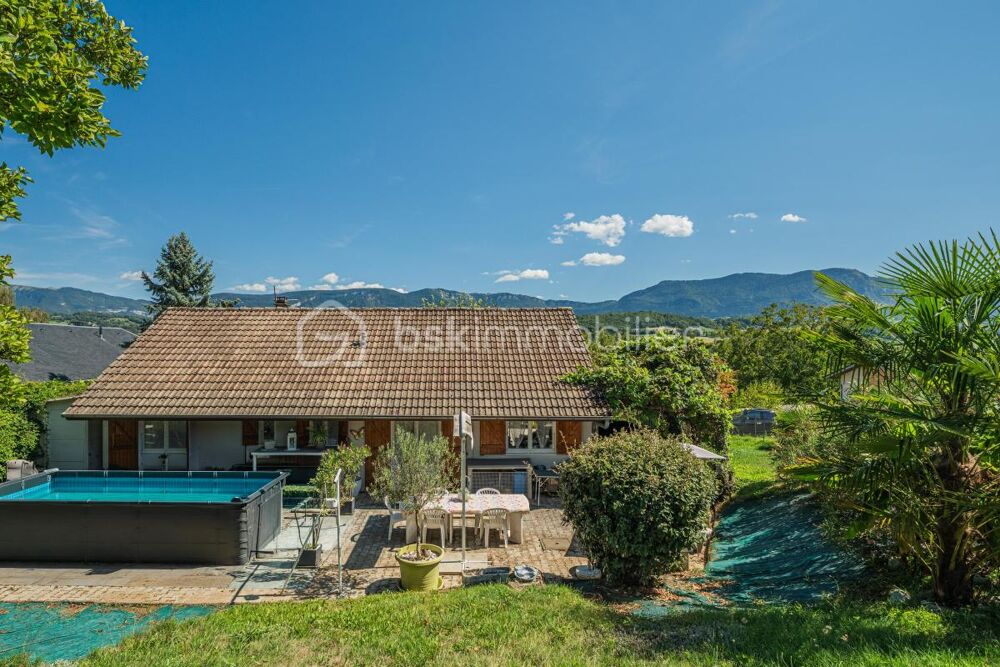 Vente Maison Maison de plain-pied – 3 chambres – Terrain constructible de 1 610 m² – Vue dégagée La biolle