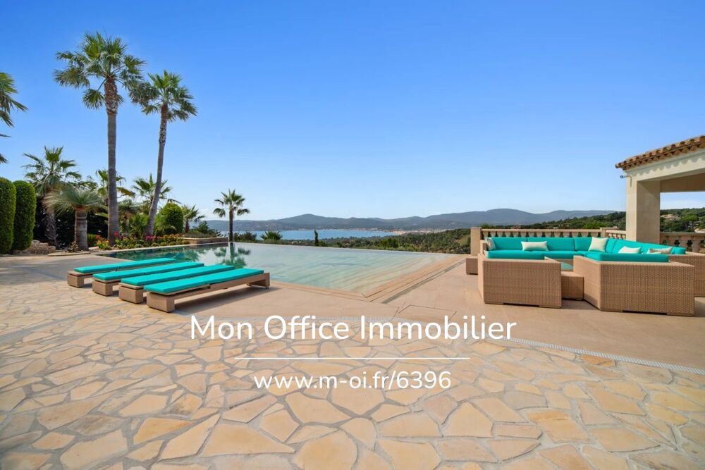 Référence : 6635-PEL. - PROPRIÉTÉ DE LUXE VUE SUR SAINT TROPEZ & VUE MER