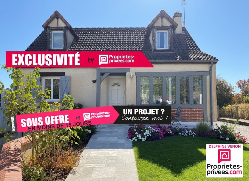 Exclusivité - Maison 3 chambres sur sous-sol total avec un terrain de 1002 m² proche du futur lycée à Châteauneuf sur Loire