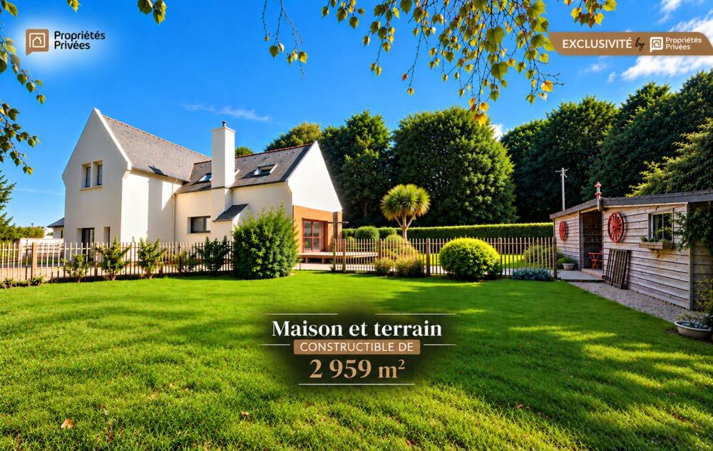 Maison de caractère rénovée avec terrain constructible de 2 959 m² et vue dégagée