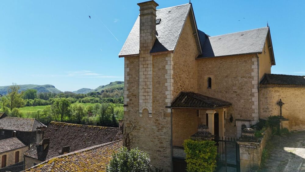 Demeure de caractère avec vue exceptionnelle sur la Dordogne