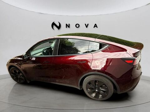 Model Y Long Range • Dual Motor AWD 75 kWh Pano RED CHERRY 2021 occasion 33600 Pessac