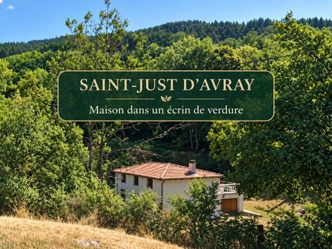   SOUS OFFRE  !  SAINT-JUST D'AVRAY - Maison 4 pièces 93 m2 sur 2863m2 de terrain Maison - 4 pièce(s) - 93 m²