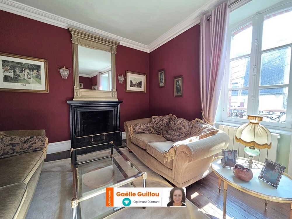 Morlaix : Charmante maison de ville de 151m² - 7 pièces + Studio au RDC