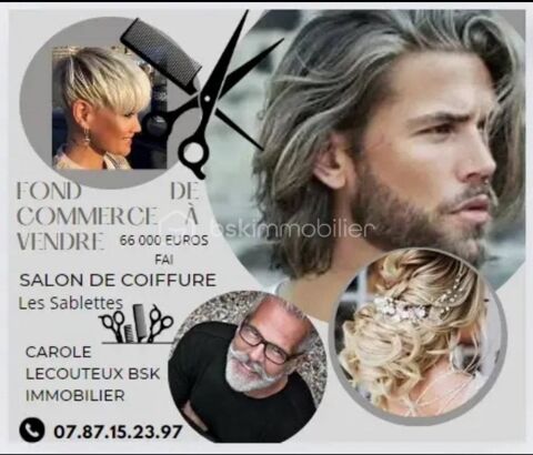 **Fond de commerce d'un salon de coiffure à vendre 66000 83500 La seyne sur mer