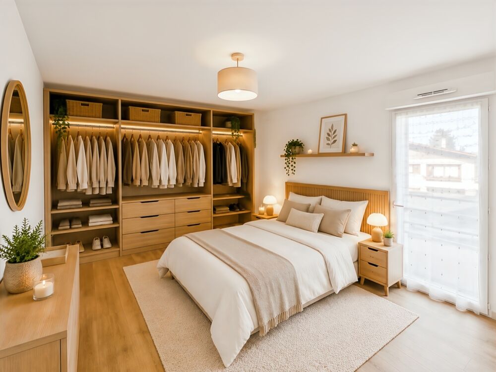 Vente Appartement Dpt Haute Savoie (74), à vendre SCIEZ Appartement T3 de 71 m² avec balcon bien exposé et au calme Sciez