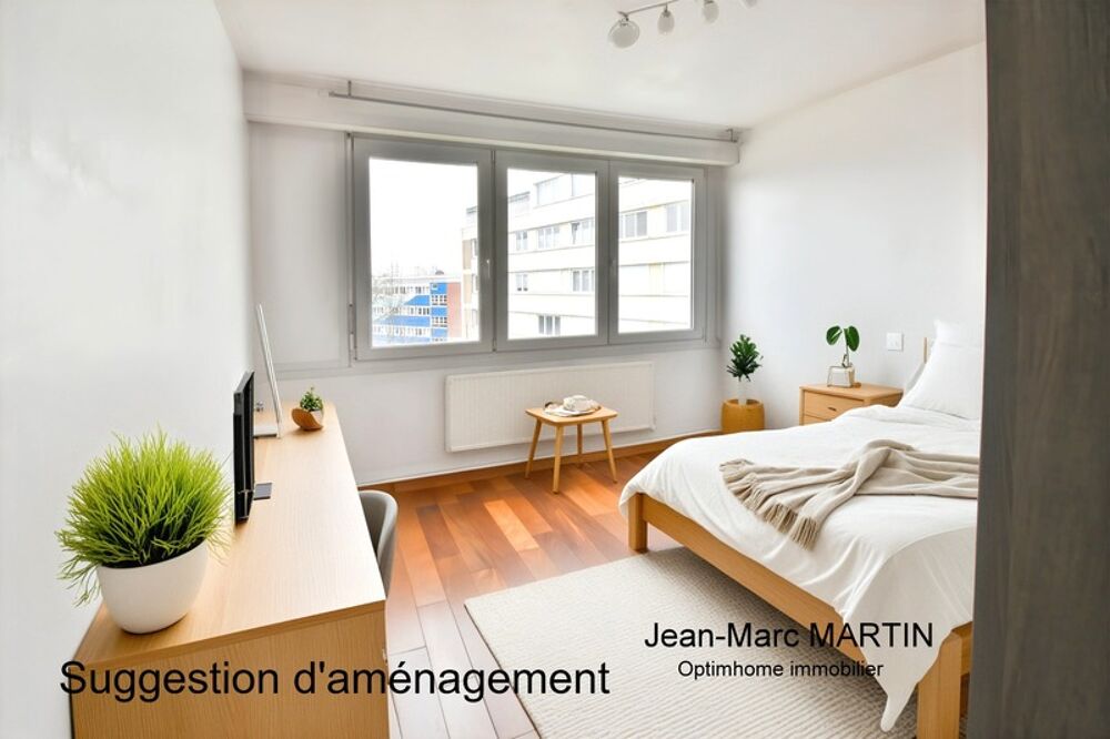 Vente Appartement Lambersart Canon d'Or – 4 pièces 82,56 m² – 3 chambres – Garage – Proche Citadelle Lambersart