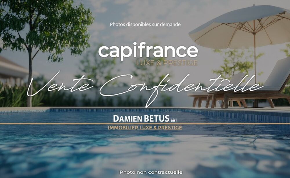 À vendre, Maison de charme, 7 pièces, à SAINT GILLES CROIX DE VIE en Vendée (85) avec piscine