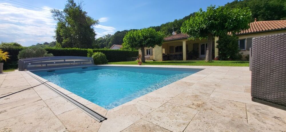 Vente Maison Maison contemporaine de 188 m² – Plain-pied – 5 chambres – Piscine – Terrain de 2 192 m² Villeneuve de riviere