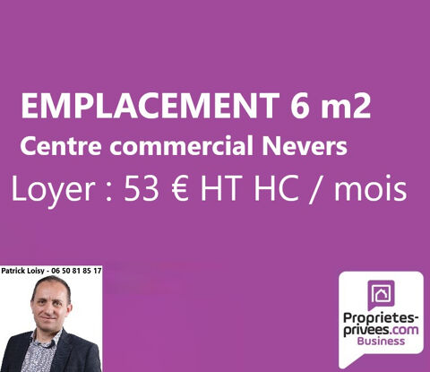 NEVERS CENTRE - EMPLACEMENT N°1, LOCAL 6 m² 79 58000 Nevers