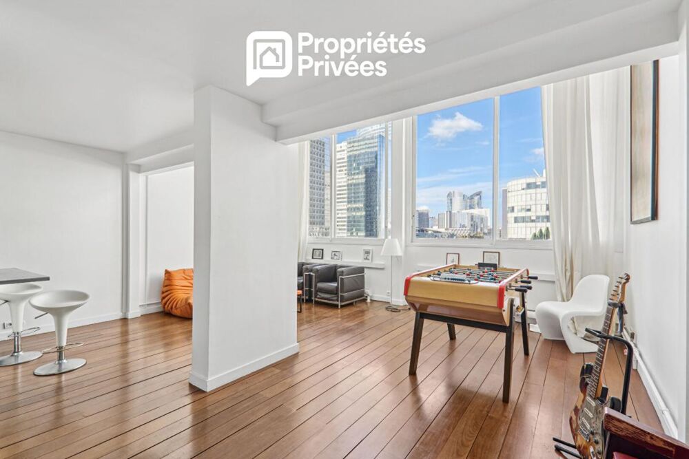 Vente Appartement Atelier d'artiste en duplex,136,7 m² , 3 chambres, esprit Le Corbusier, 5e et 6e étage Courbevoie