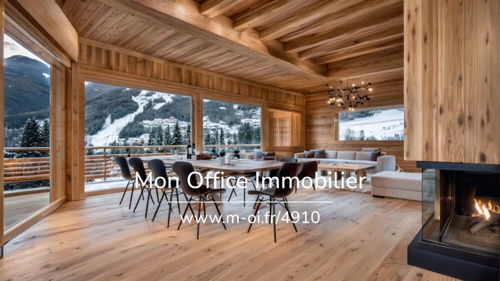 Vente Maison Référence : 6382-MBE - Chalet de Luxe à Serre Chevalier - 275m² - 5 Suites - Cinéma - Piscine Saint chaffrey