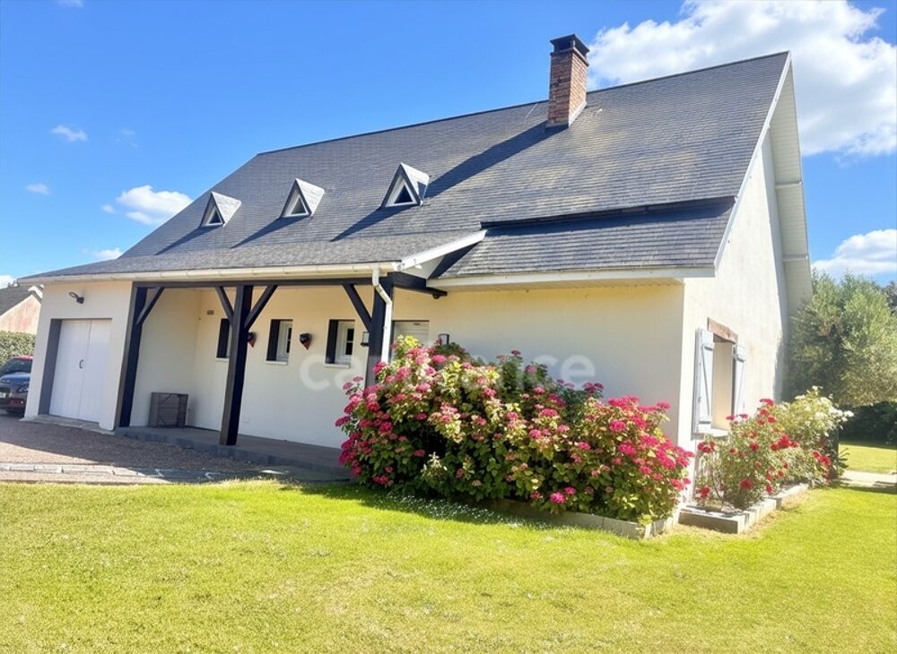 *Octeville-sur-Mer * Maison familiale 170 m², Piscine couverte, 4 chambres, Terrain 2 000 m²