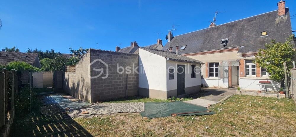 Maison avec garage, terrasse et double accès à deux pas des bords de Loire