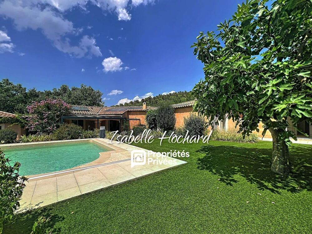 Maison familiale avec appartement T2 indépendant, piscine et grand terrain Quartier calme à Garéoult