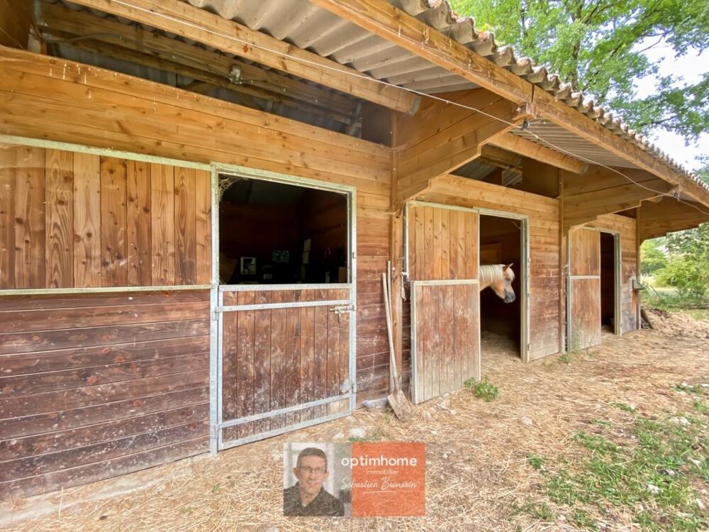 Vente Maison Ferme bressane rénovée – 136 m² – 5 chambres – 2,3 ha – Boxes chevaux Le planois