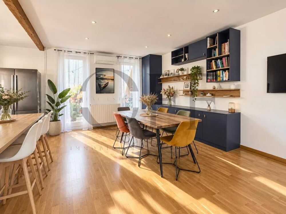 Vente Appartement Maison de ville de caractère – Marseille 7e – À quelques pas des Catalans et de la mer Marseille 7
