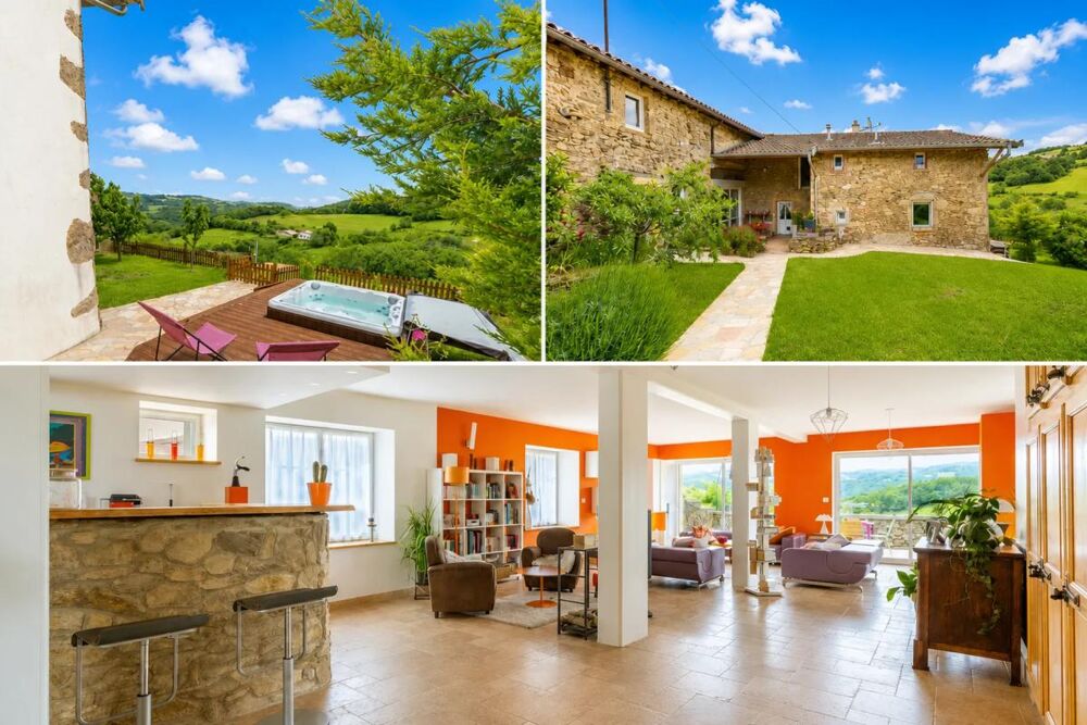 Maison 10 pièces, 374 m² à Montromant (loué)