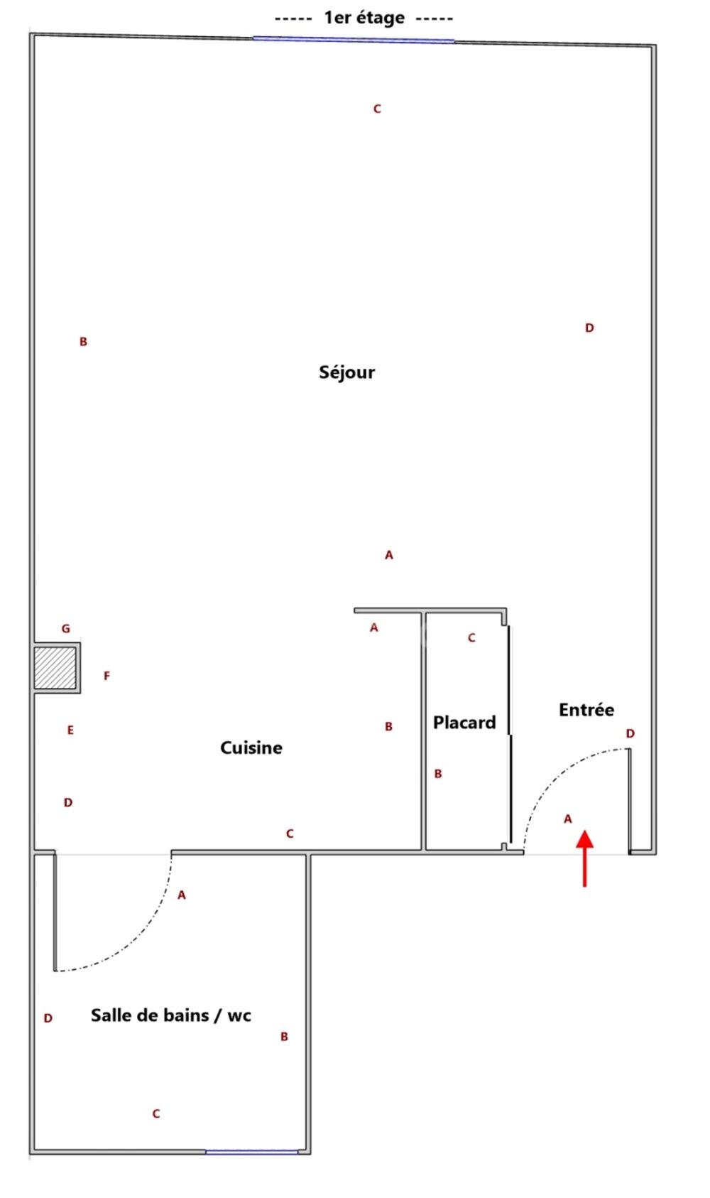 Vente Appartement Paris 4e – Marais / Place des Vosges – Studio 28 m² – HSP 2,93 m Paris 4