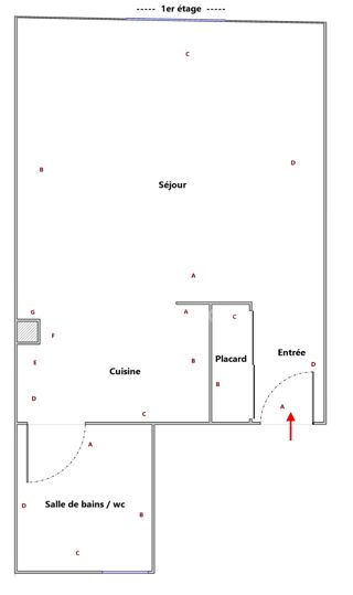  Appartement à vendre 1 pièce 28 m²