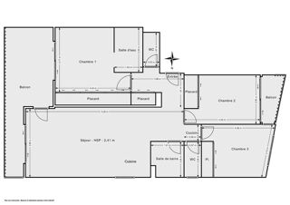  Appartement  vendre 4 pices 98 m