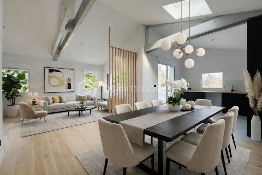 MAISON-TERRASSE AVEC CHARME DES POUTRES - AU CALME - CHAMBRE PARENTALE AVEC SALLE D'EAU ET ESPACE DRESSING