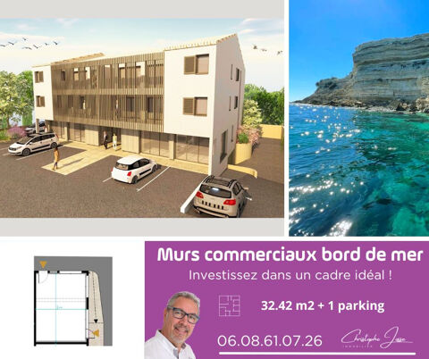 LEUCATE VILLAGE - MURS COMMERCIAUX LIBRES 32.42 M&sup2; 104400 11370 Leucate