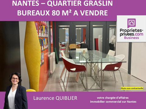 44000 NANTES - BUREAUX LIBRES 80 M&sup2;,  QUARTIER  GRASLIN 284049 44000 Nantes