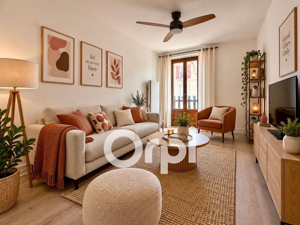 À vendre  Appartement T3 Duplex de 56 m²  Brignoud / Villard-Bonnot