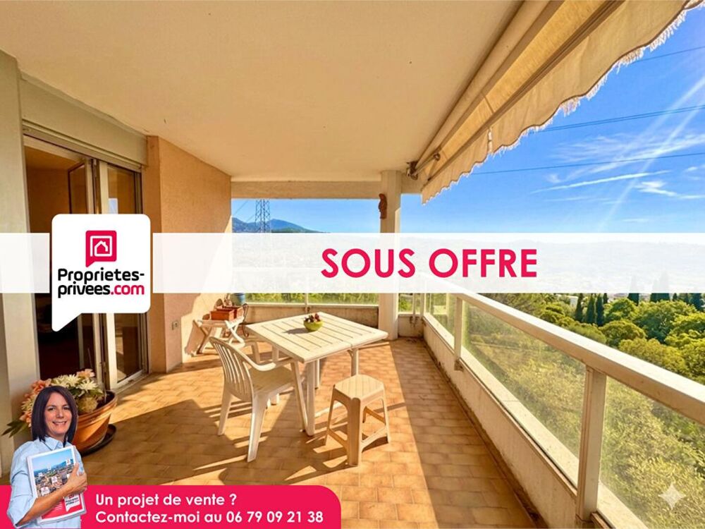 Appartement 4 pièces 106 m2, terrasse, balcon, garage fermé, cave