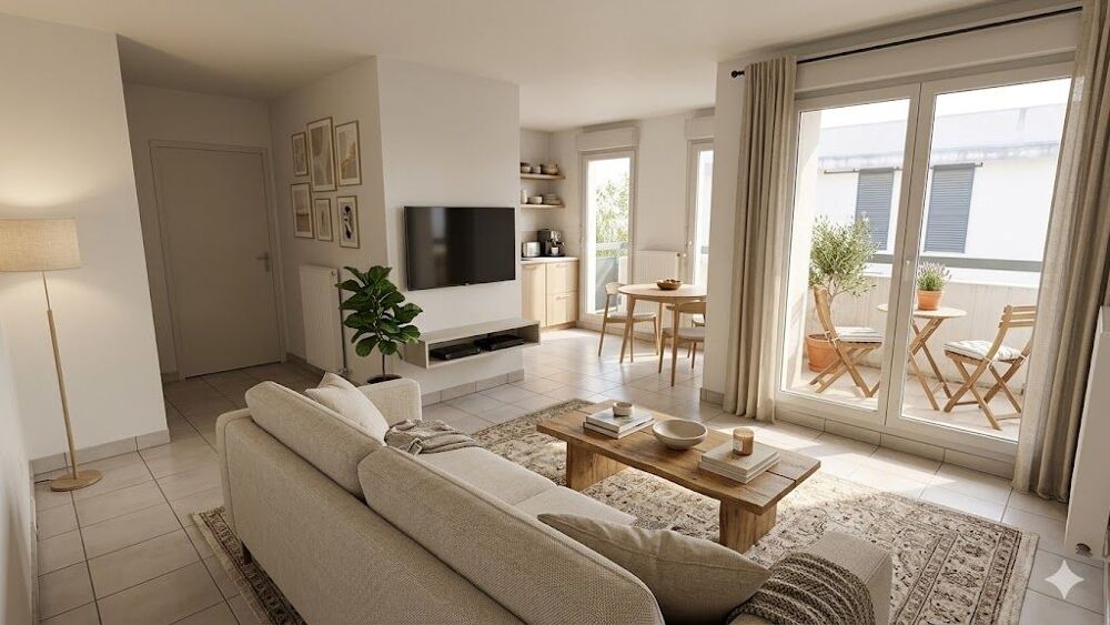 Appartement 3 pièces 59 m² · à Lyon 7 · 59 m² · 164 100 €