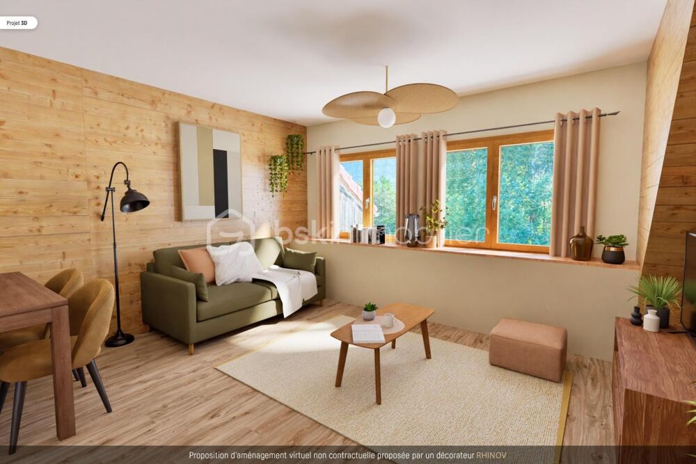 Charmant appartement type 3 avec balcon vue montagnes