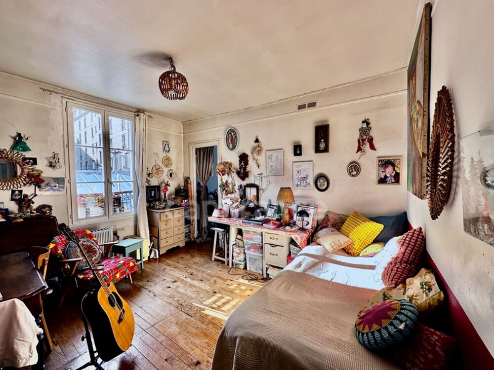 Vente Appartement Dpt Paris (75), PARIS 11me Arrt - Impasse prive quartier Popincourt - Appartement ancien  rnover - 2 pices - 36 m2 Paris 11