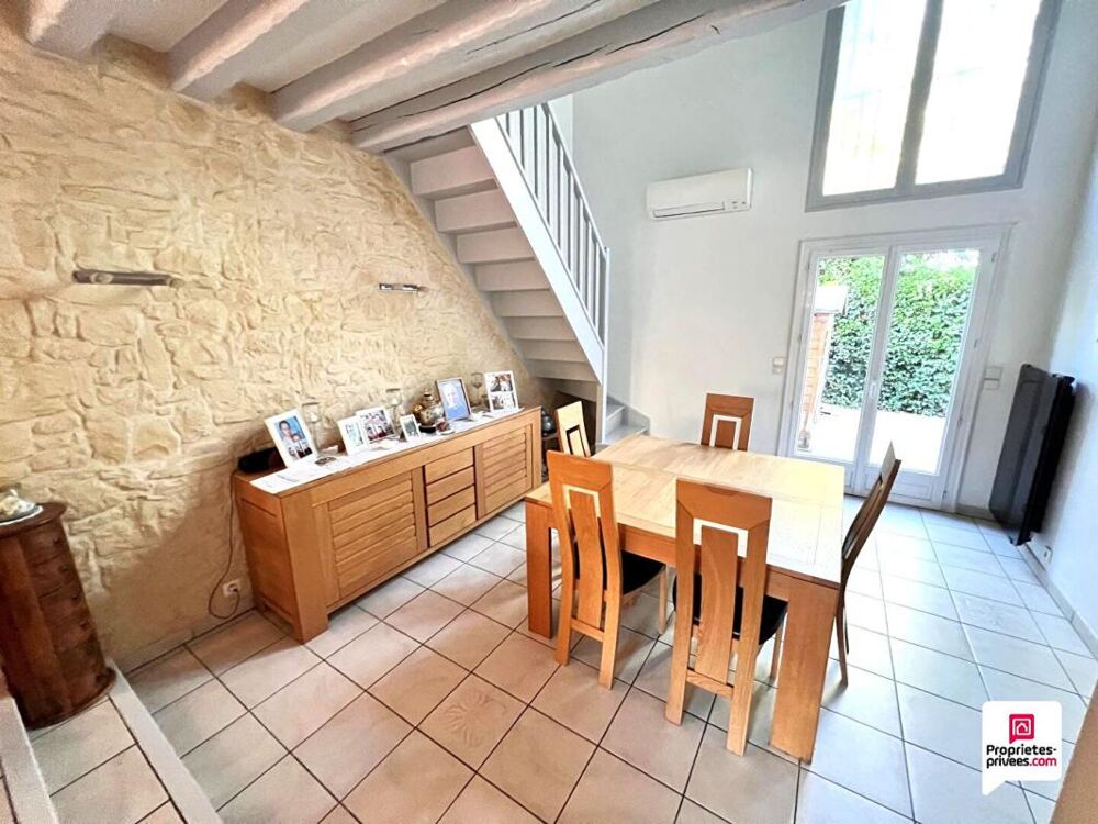 (95420) Wy-Dit-Joli-Village, maison de village 6 pièce(s) 160 m2, 3 chambres, garage double et jardin