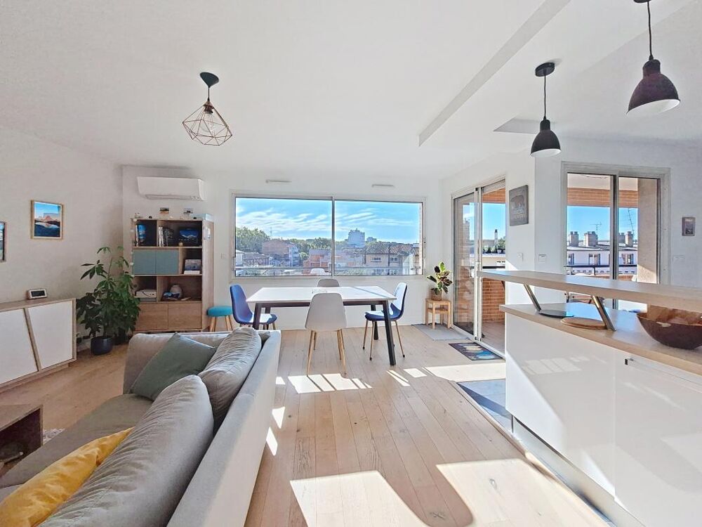Vente Appartement Toulouse Jean-Jaurès - Bel appartement T3 lumineux avec terrasse & parking Toulouse