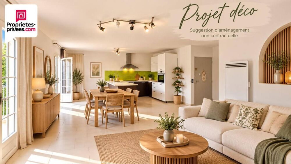 Vente Appartement Grand appartement 2 pièces 64.64 m2  Carrez avec GARAGE en sous-sol et CAVE Saint cezaire sur siagne
