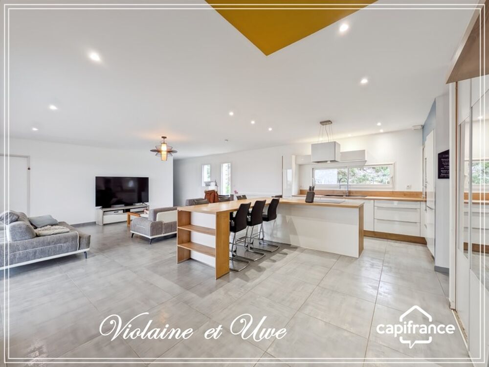 Villa contemporaine 158 m²  5 chambres  Piscine  Terrain 3 000 m²  Classe A  Cesseras
