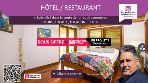   LALOUVESC - MURS COMMERCIAUX LOUES hôtel bar restaurant 