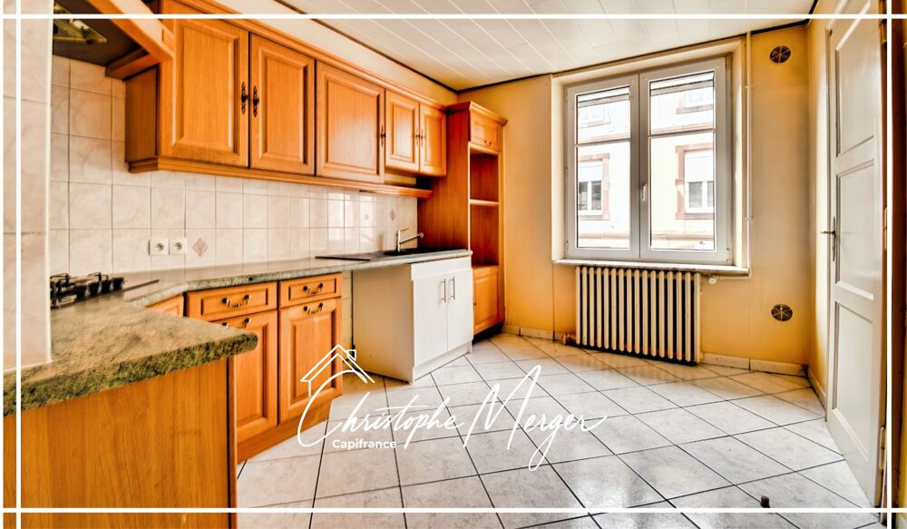 Maison à vendre 6 chambres 175m² à Sarrebourg (77) centre ville, spacieuse, avec jardin et garages