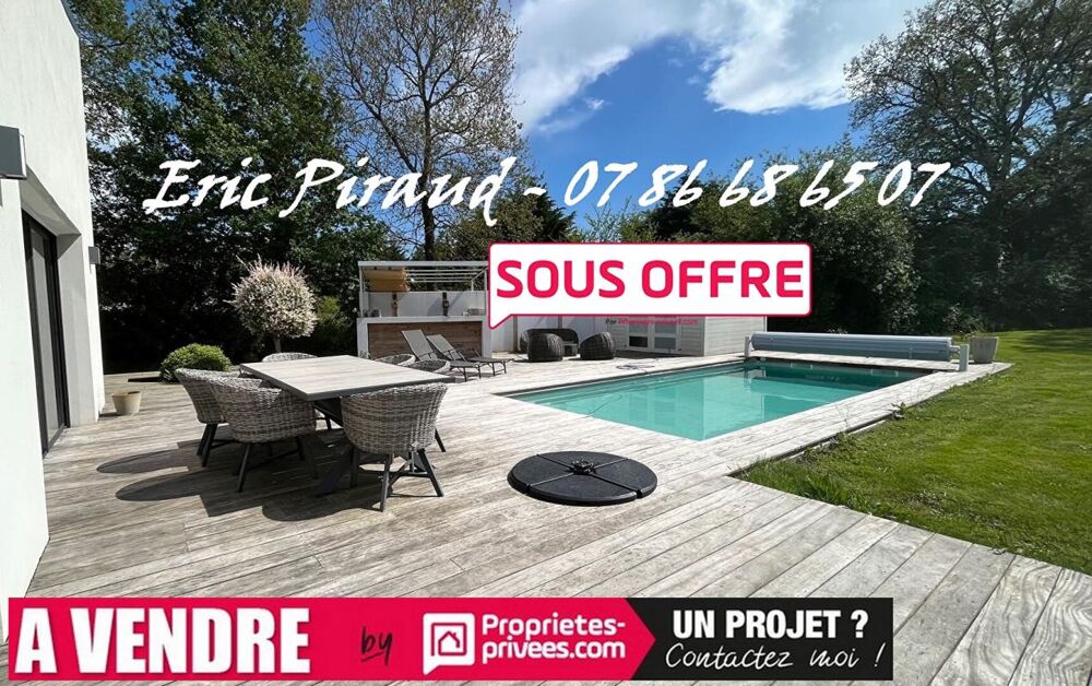Herbignac - Maison plain-pied 175 m² - 6 pièces - piscine chauffée