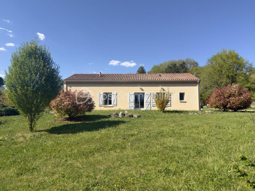 Maison contemporaine de plain-pied  Lumineuse  Grand terrain
