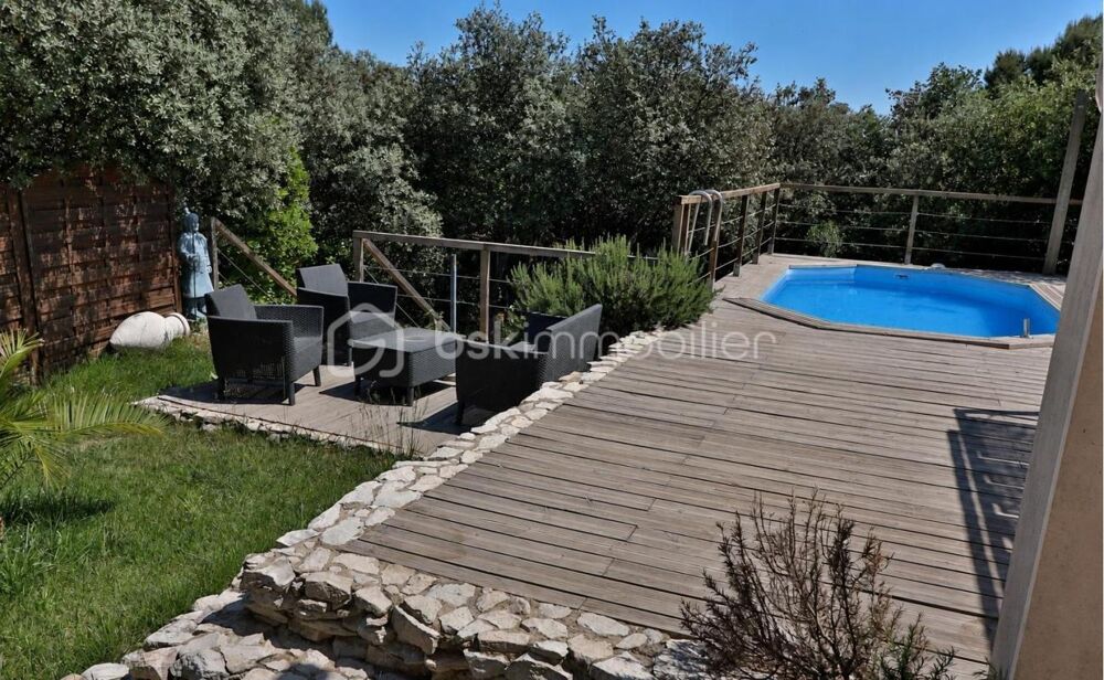 Vente Maison Maison R+1, 78m², 3 chambres, 394m² de terrain, garage, piscine Nimes